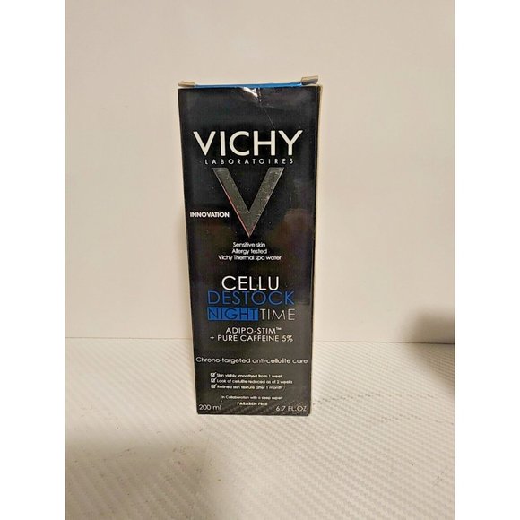 VICHY CELLU DESTOCK NIGHT TIME ANTICELLULITE GEL - CREAM WOMEN 200 ML/ 6.7 FL OZ - Picture 1 of 2